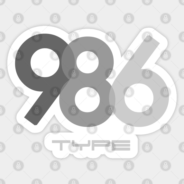 Type 986 Sticker by NeuLivery